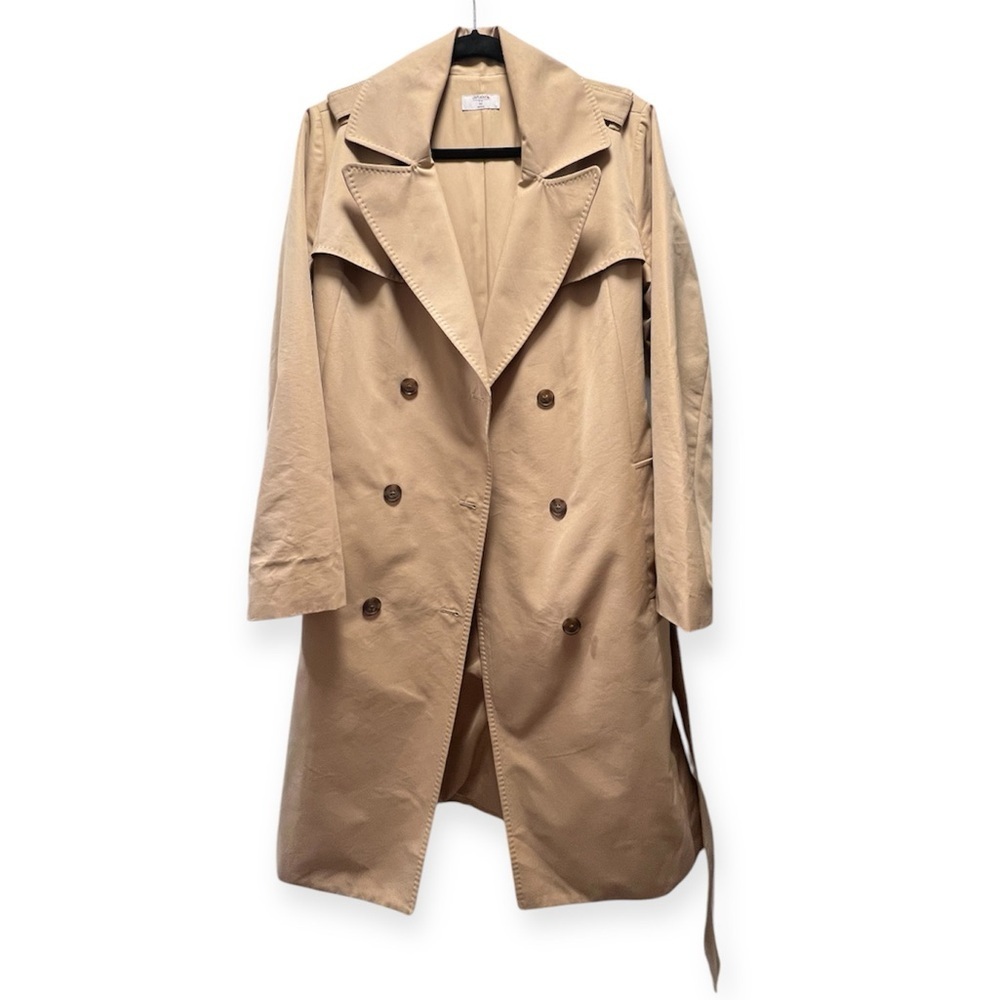 UNTUCKit Woman’s Dahlia Khaki Trench Coat- Size M